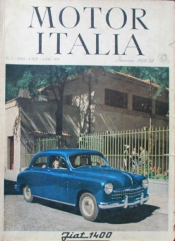 "Motor Italia" Automobile-Magazine 1950 (8866)